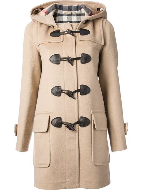 burberry brit duffle coat women|wool burberry coat men.